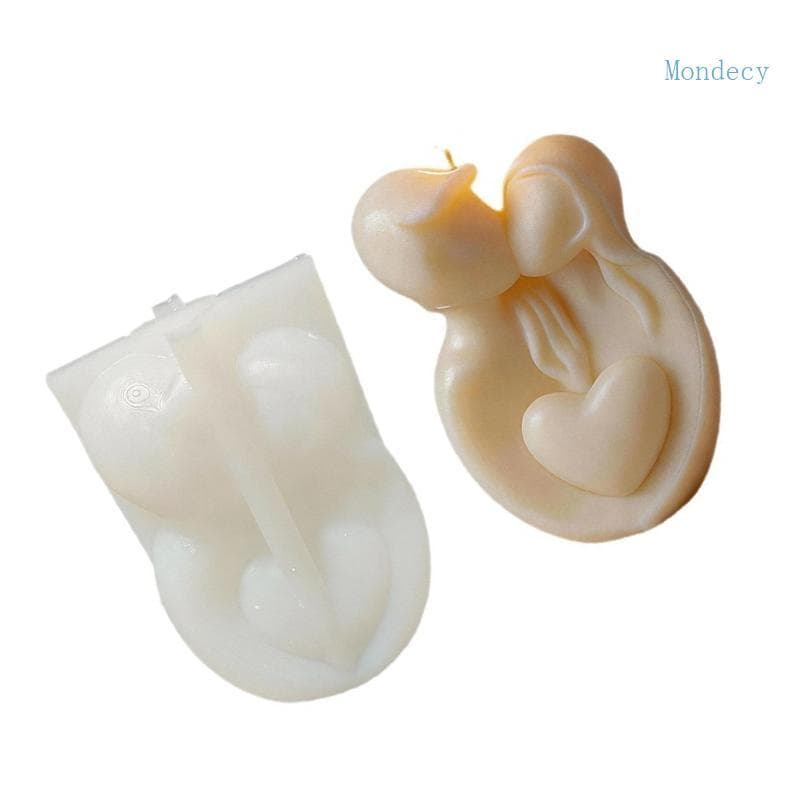 Casal 3D Mon Grava Moldes Silicone Para Dos Namorados