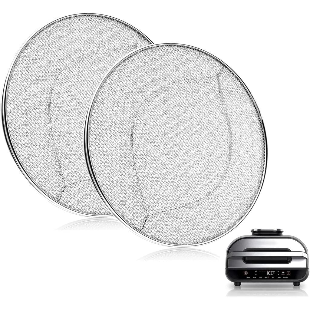 2 Peças de Protetor Anti-Salpicos de Substituição para Fritadeira Ninja Foodi FG551, Tela Anti-Salpicos de Aço Inoxidáve
