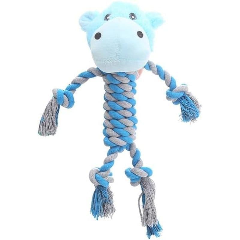 FOXHOLE Bonito Animal Forma Cão Mastigar Brinquedo Squeaky Plush Dog Toys Para Cães Pequenos E Médios (Crocodilo)