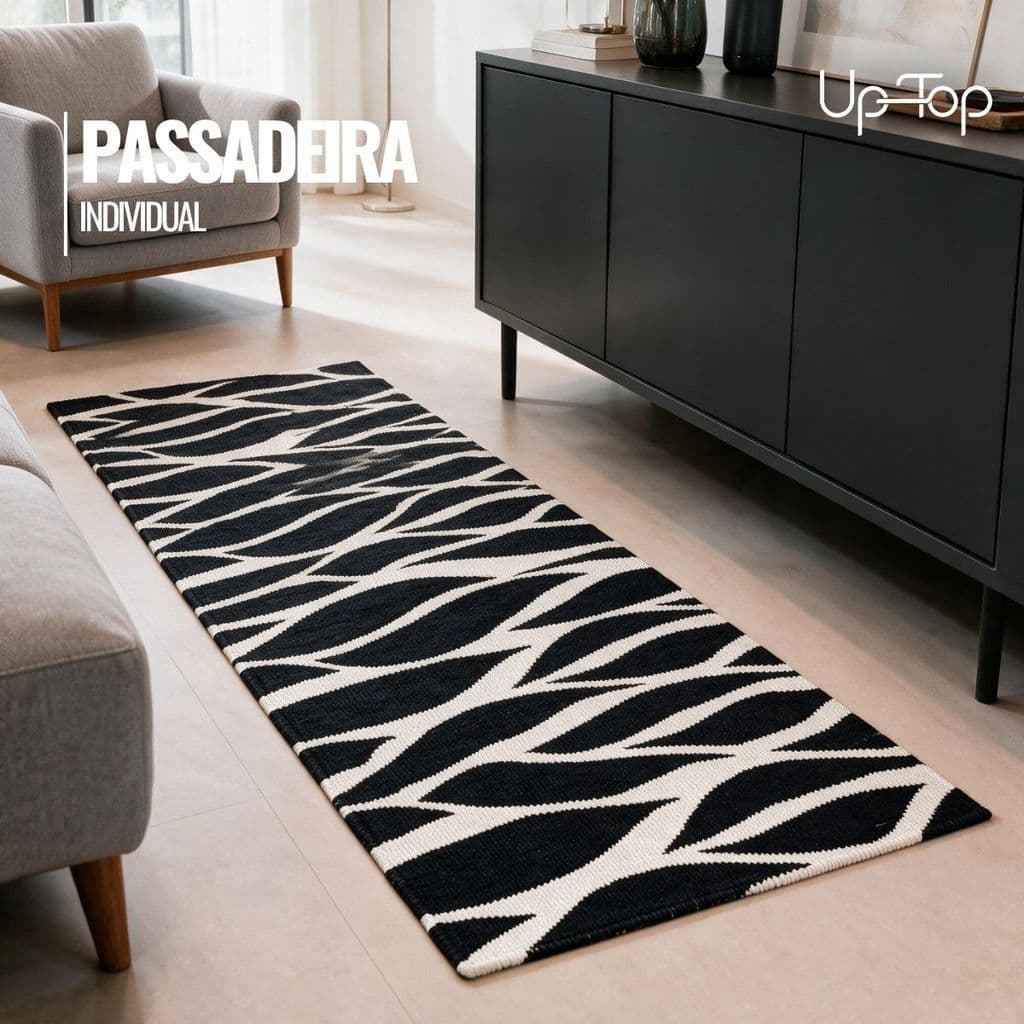 Tapete Passadeira Marrocos  100% Algodão