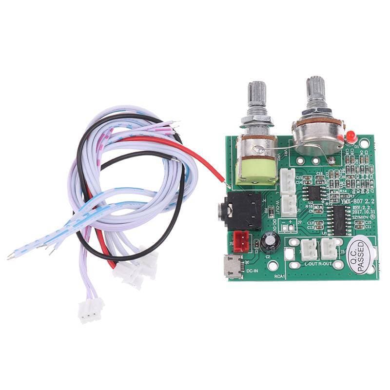 5V 20W 2.1 Canais Amplificador Digital Módulo De Áudio Placa Amplificadora De Potência Multifuncional