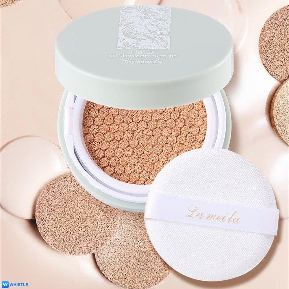 Corretivo LAMEILA com efeito almofada de ar leve, beleza e saúde, corretivo com brilho natural, almofada de ar,