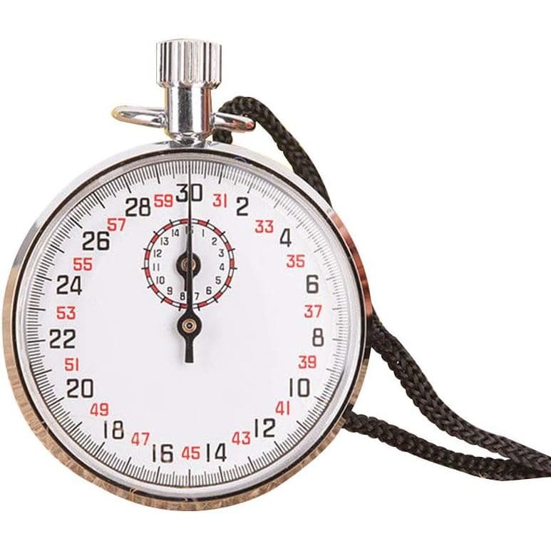 Cronômetro Mecânico Tookie, SXJ504 Cronógrafo Esportivo Portátil com Alarme, Cronômetro Mecânico para Corrida, para Árbi