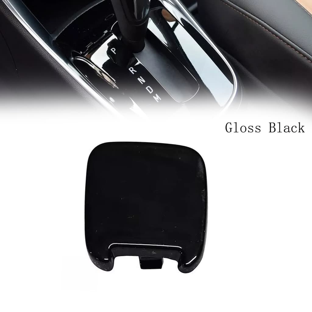 [br] Tampa Do Console Da Bota Polaina Deslocamento De Marcha Preta Brilhante Para Chevrolet TRAX 42559686