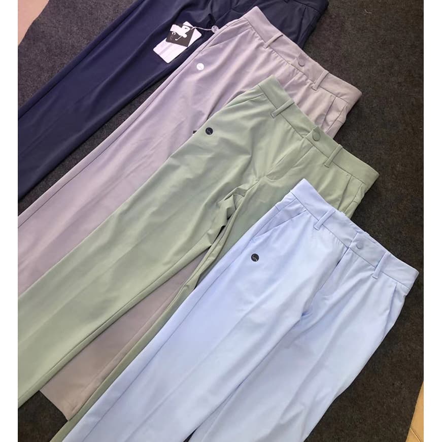 Novo estilo de verão, por exemplo, calças de golfe infantis, calças compridas para meninos, roupas esportivas de secagem