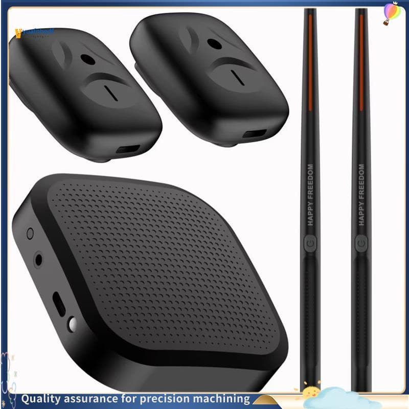Conjunto De Bateria De Ar Eletrônica Portátil Para Iniciantes , Crianças E Adultos B