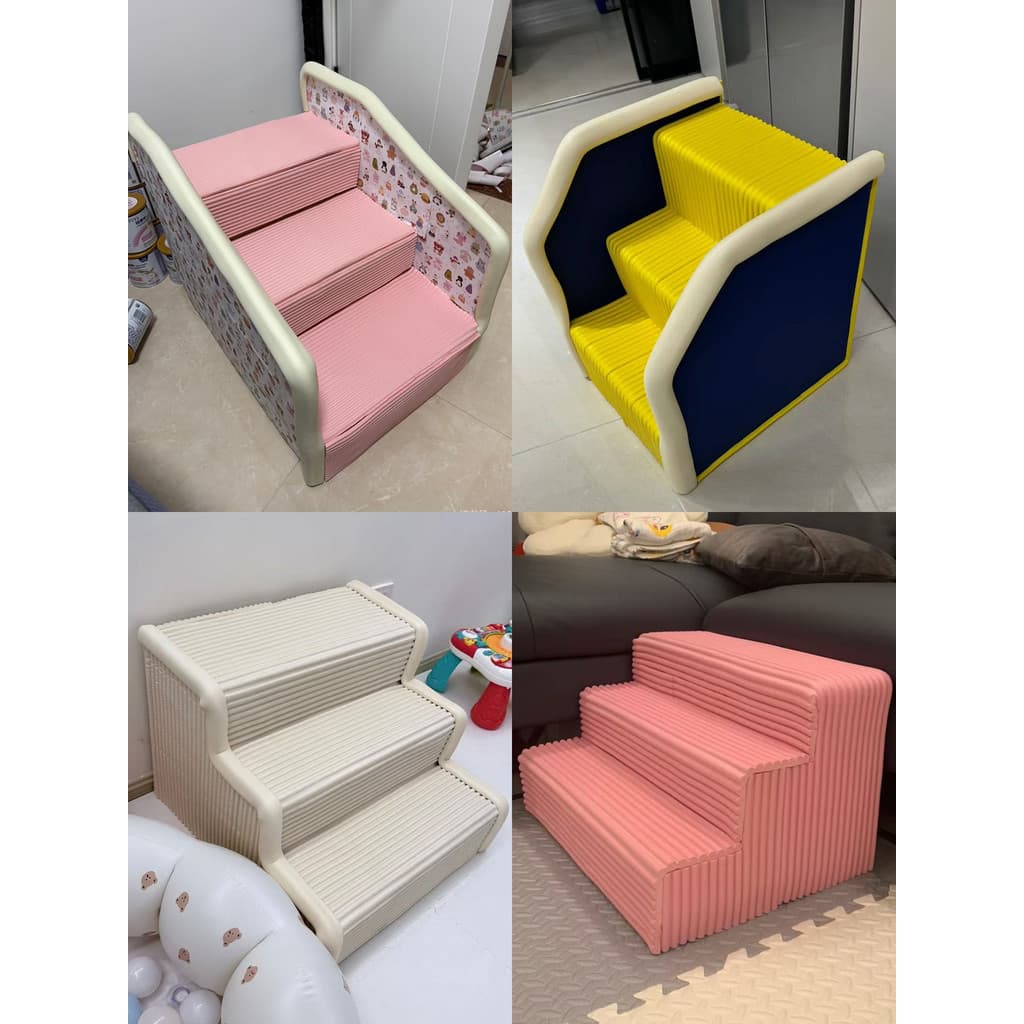 Leite em pó pode modificado escada de escalada sofá caseiro pacote de Material diy artesanal Slide escadas esponja vazio