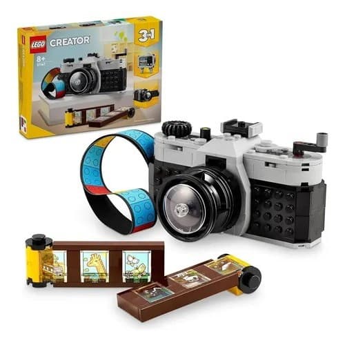 Lego Creator 3 Em 1 Câmera Retrô 31147 - 261 Peças