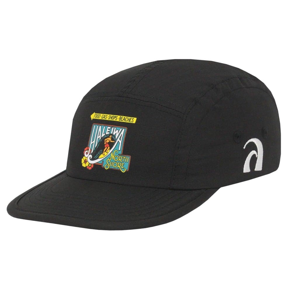 BONÉ SURF ALIVE FIVE PANEL HALEIWA BLACK