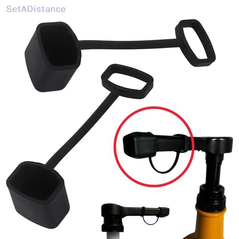 SetADistance 5/10 PCS Tampa Da Ponta Bomba De Xarope De Café Cobre Pourer Cap Covers Caps Silicone Serve Para , Despeje