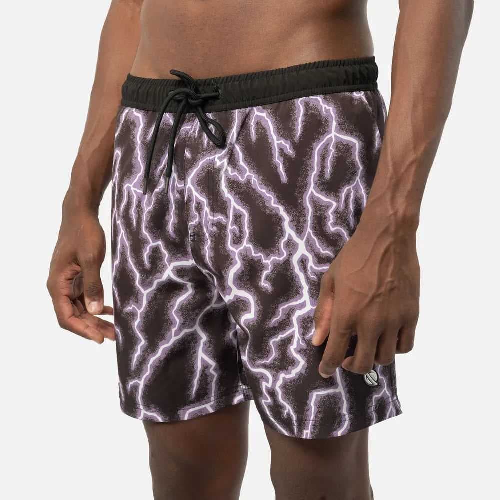 Bermuda Lost Masculina Lightning Lavanda