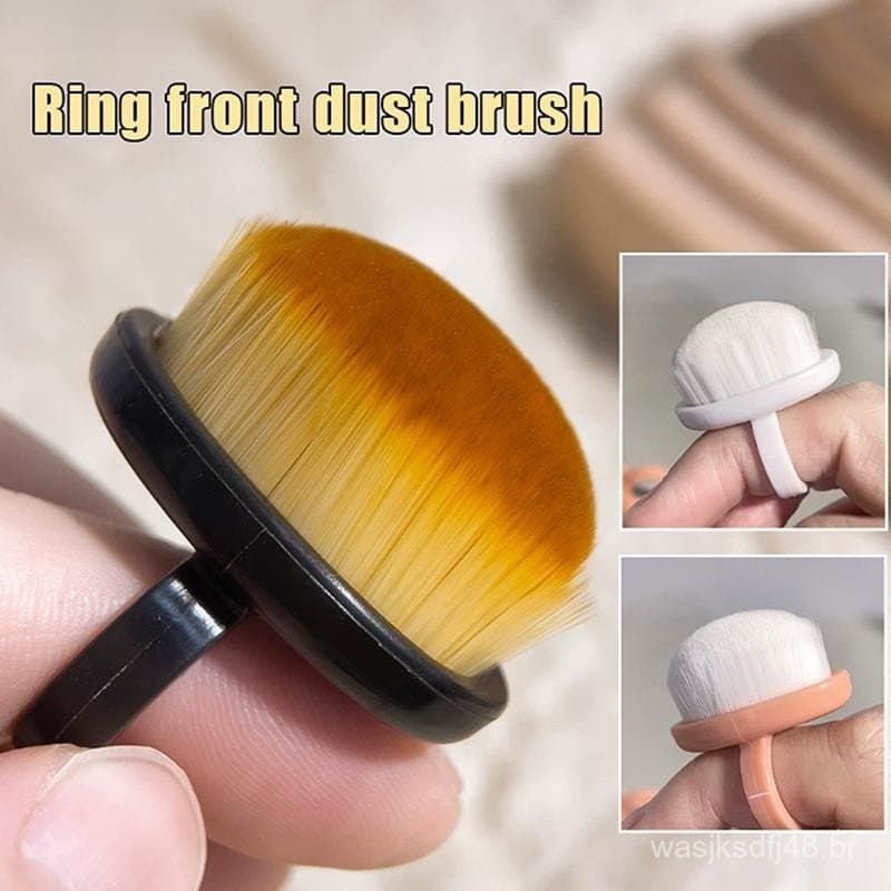 [GAVBR] 5/10 Unidades De Escovas De Unhas De Anel Limpador De Poeira Manicure Delicada Escova Macia Arte Ferramenta De R