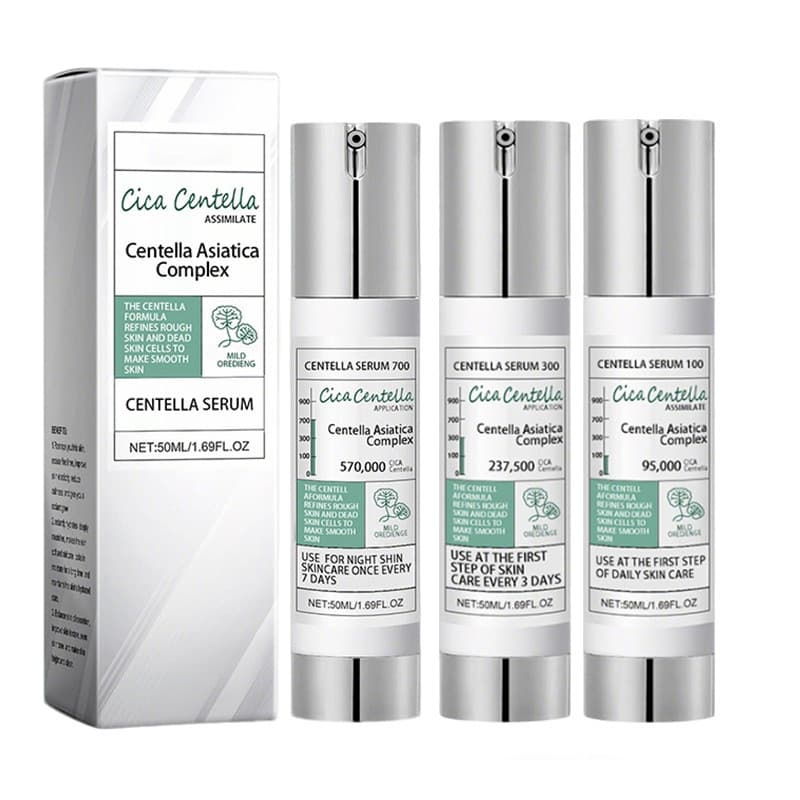Centella Asiatica Micro-agulha essência extrato vegetal essência hidratante delicado rejuvenescimento da pele nutritivo