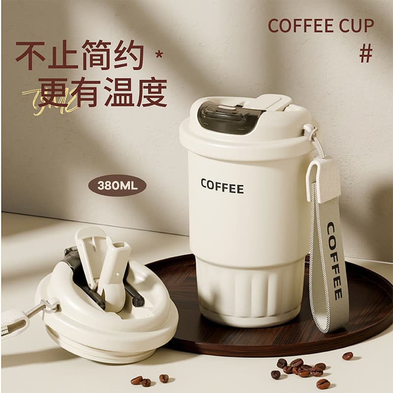 Copo de café duplo de alto valor forro completo 316 copo térmico de aço inoxidável meninos meninas copo de água portátil