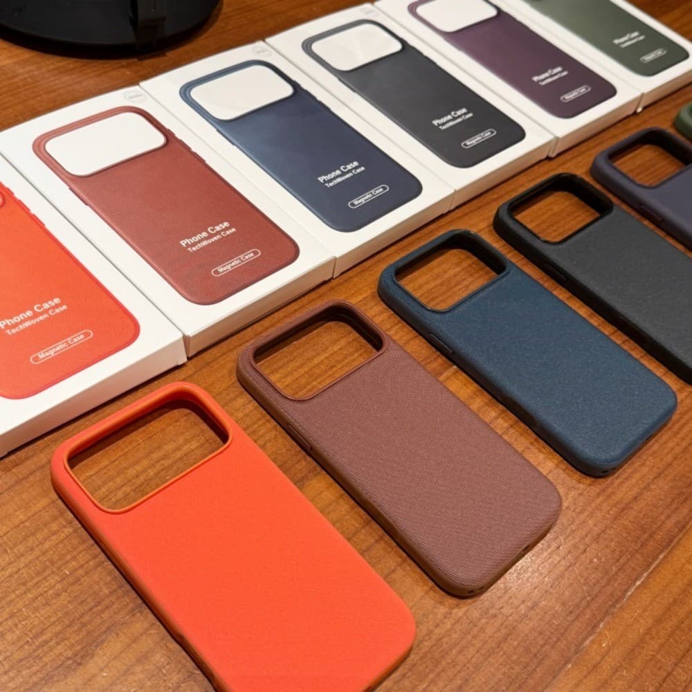 Capa De Telefone Magnética Techtecido Estilo Empresarial Para iPhone 17 16 15 14 13 12 11 Pro Max Plus , Adequada A Pele