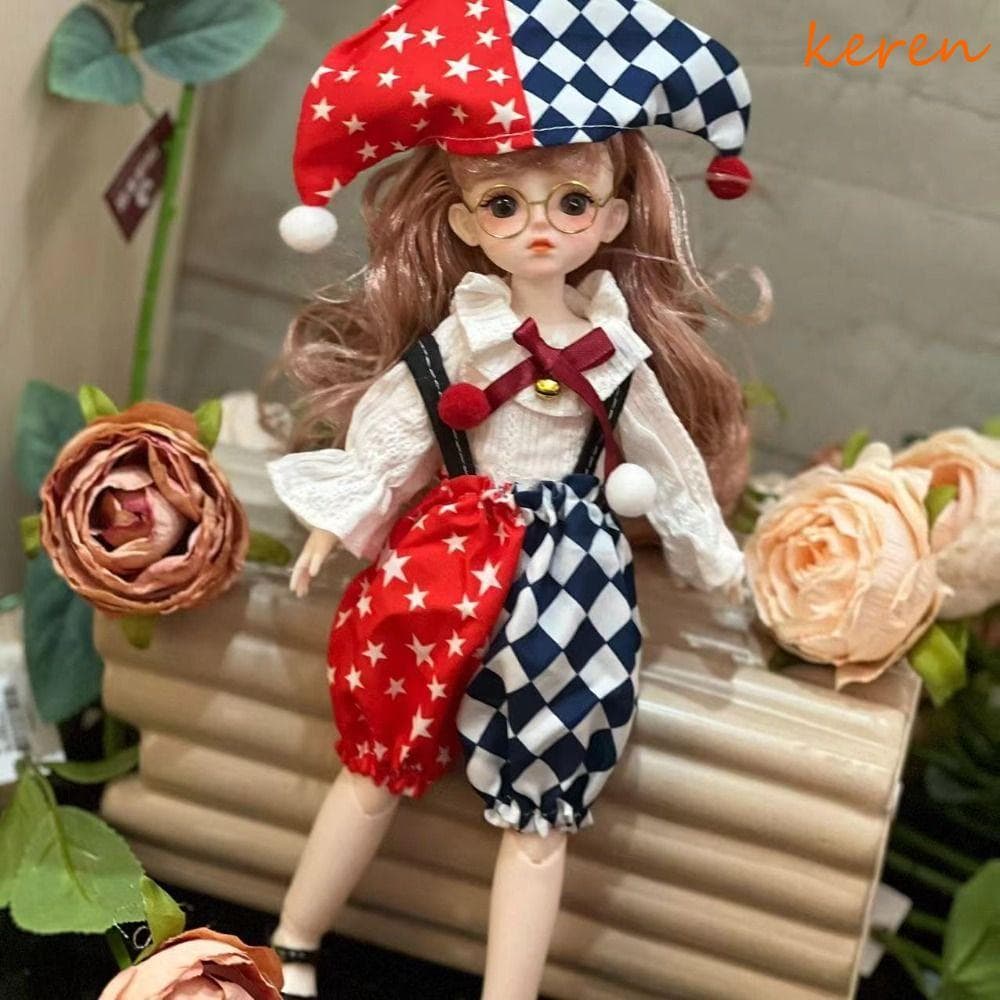 Boneca BJD Kereng De 30 Cm Com Roupas , Bonecas De Salto Alto 1/6 SD , Juntas Esféricas