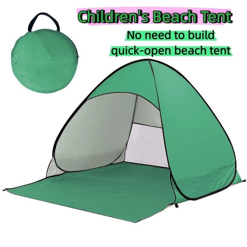 Barraca De Praia Infantil Com Proteção UV , Barracas Portáteis Para Crianças , Abrigo Solar , À Prova D'água , Portátil
