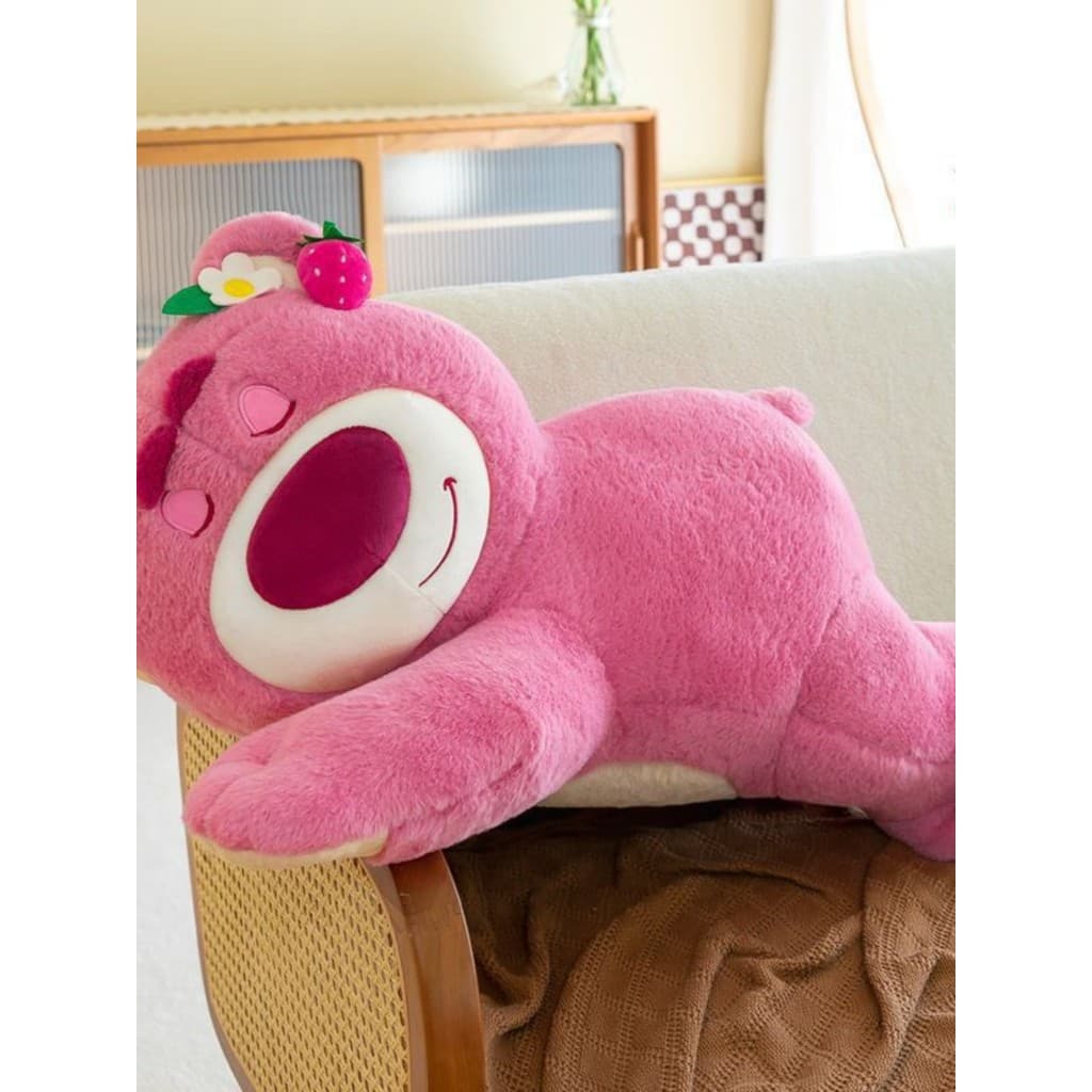 Papa morango urso brinquedo de pelúcia morango urso boneca presente menina presente aniversário brinquedo princesa versã