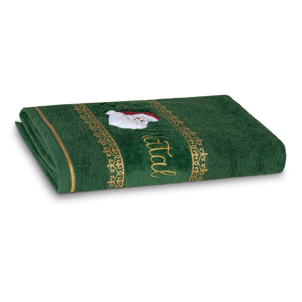 Toalha de Banho Natalina Bordada - Appel Home
