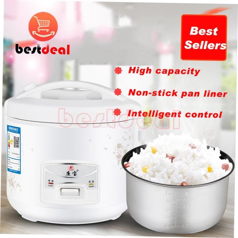 mini Panela Elétrica De Arroz 2L 3L 5L 2 ~ 8 Pessoas JB02