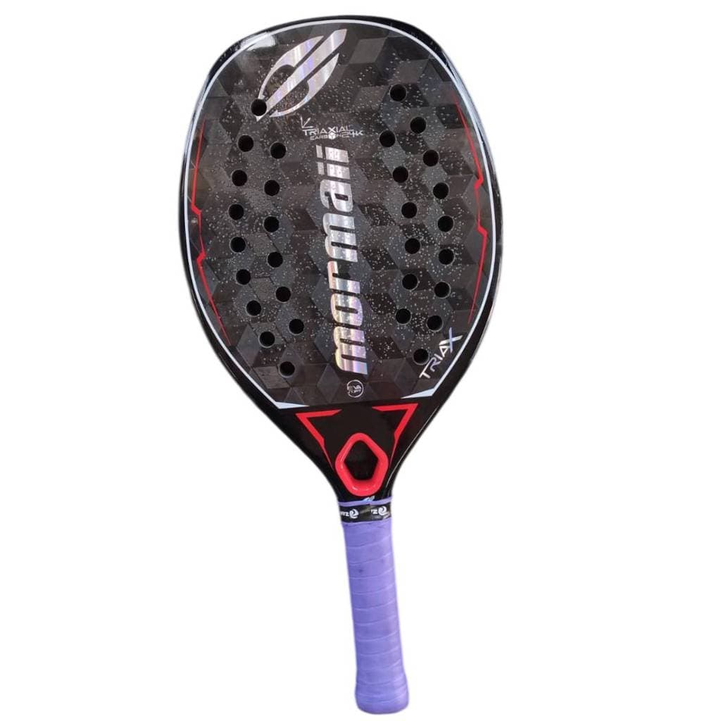 Raquete Triax 24K Beach Tennis Com Estojo Protetor