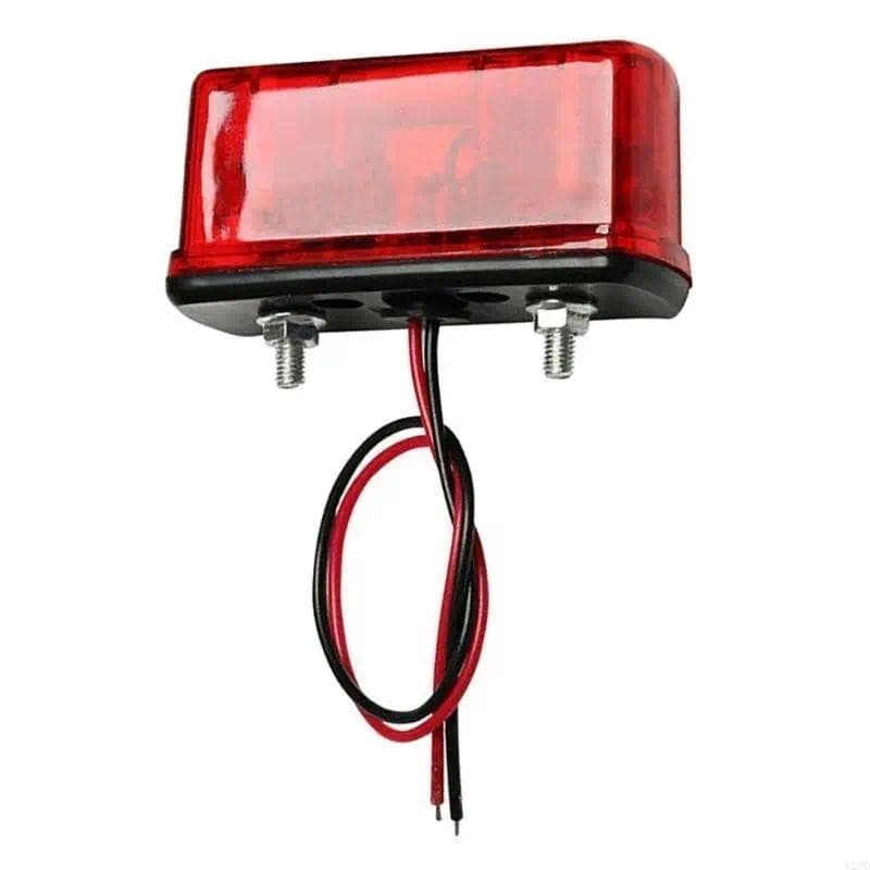 X13D Luz Da Placa De Identificação Do Carro Universal 4 LEDs 12V 24V Caminhão Reboque Licença Traseira Cauda Lâmpada