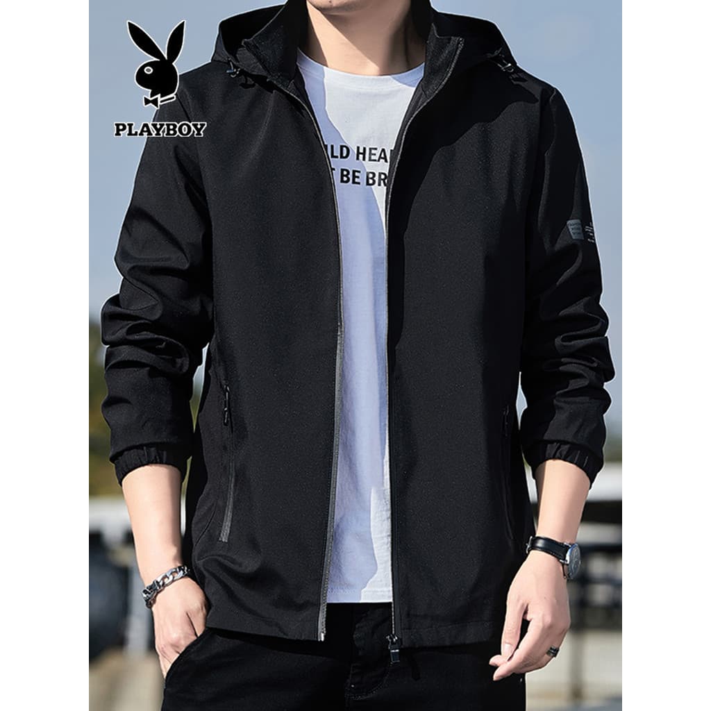Playboy jaqueta de carga ao ar livre masculina 2026 primavera outono novo estilo esportes casuais roupas montanhismo jaq