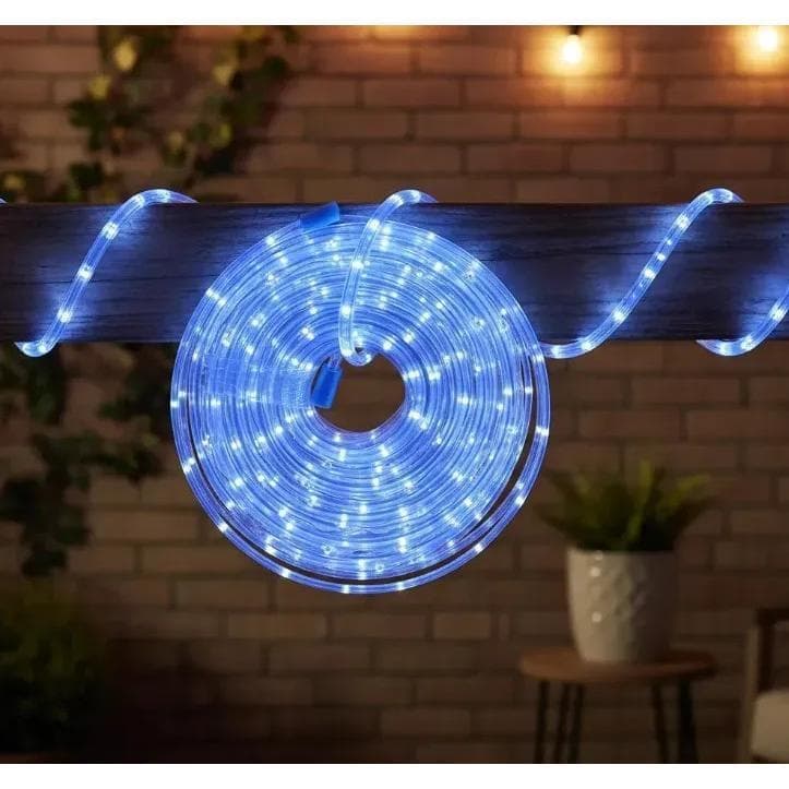 Mangueira De 720leds 30metros 600leds Branco Quente Fixo+120leds Branco Frio Strobinho Bivolt Impermeável À Prova Dágua