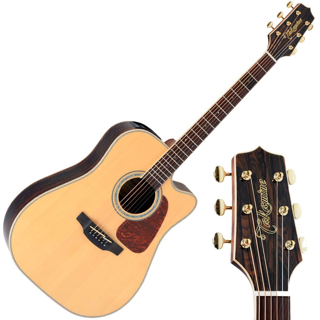 Violão Elétrico Takamine Gd90ce Zc Aço Pré Tp4td Natural