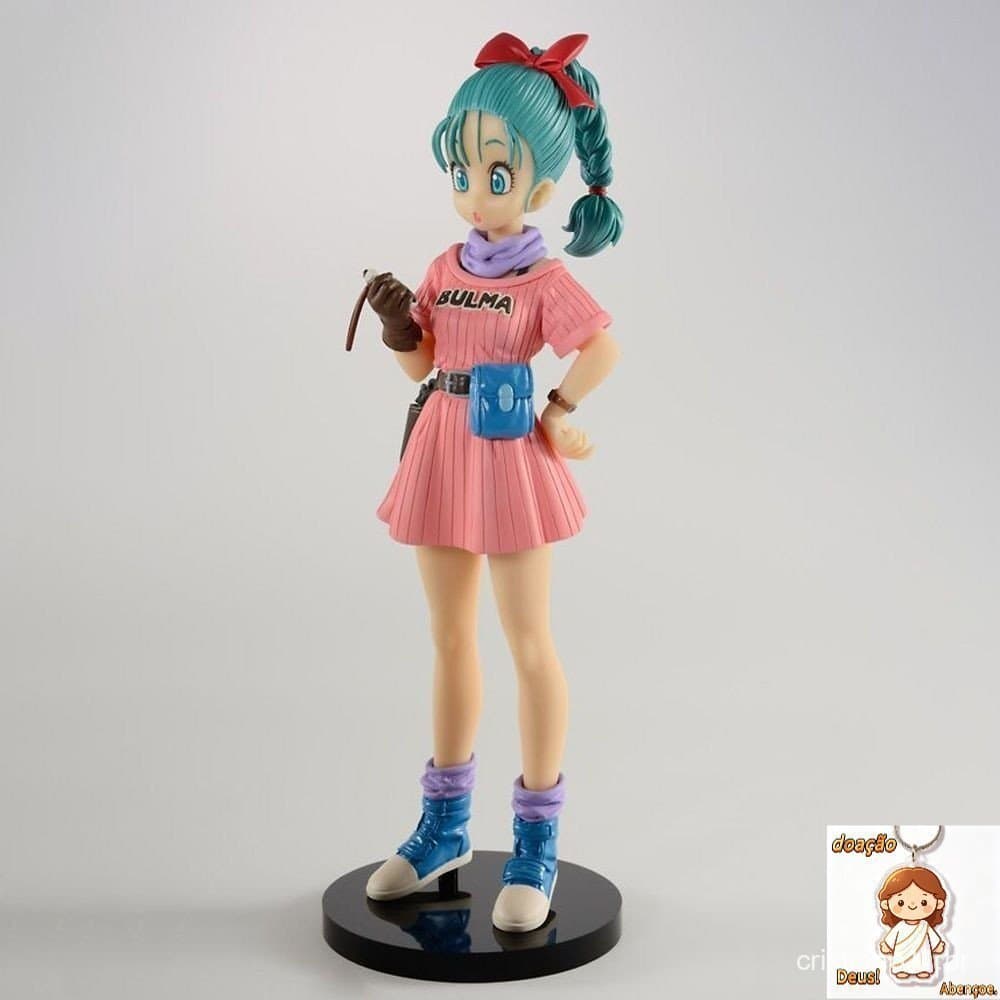 Figura de Anime Dragon Ball Z de 16cm, Buruma com Saia Curta, Linda Bulma, Figura de Ação em PVC, Modelo para Decoração