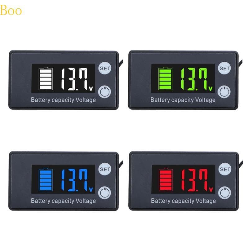 Voltímetro Testador Indicador Capacidade Boo Para Bateria Lítio Chumbo-Ácido 7-70V