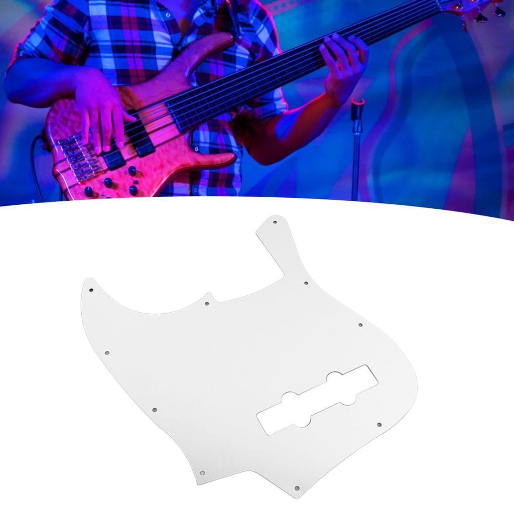 Pinkdayone-BR Pickguard de guitarra elétrica, proteção frontal para jazz, baixo, placa de arranhões, liga de alumínio