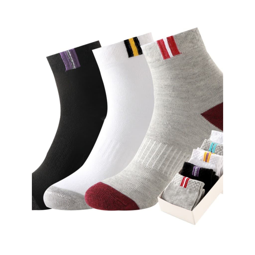 meia masculina cano curto meia anti derrapante meia antiderrapante [50 pares] meias masculinas meias meias tubo médio ou