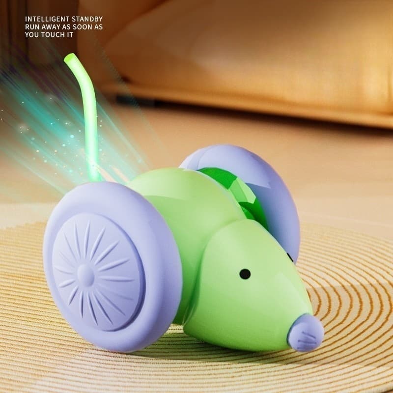 Brinquedo Para Gatos e Cachorrinhos / Ratinho Interativo - Anti Tédio USB