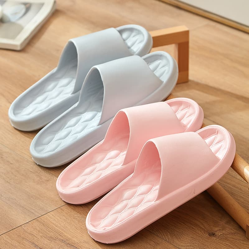 Novo estilo chinelos feminino interior casa antiderrapante banheiro eva sandálias homens verão ao ar livre Wear 2026 pis
