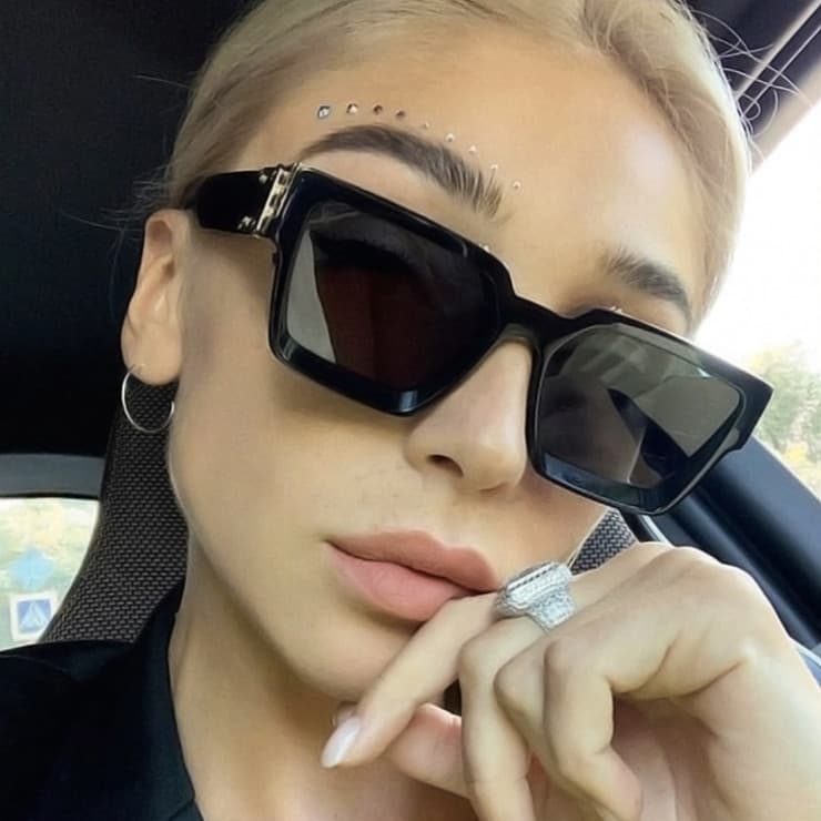 óculos feminino de sol oculos de sol óculos de sol quadrado feminino óculos de sol feminino com proteção uv 2022 europeu