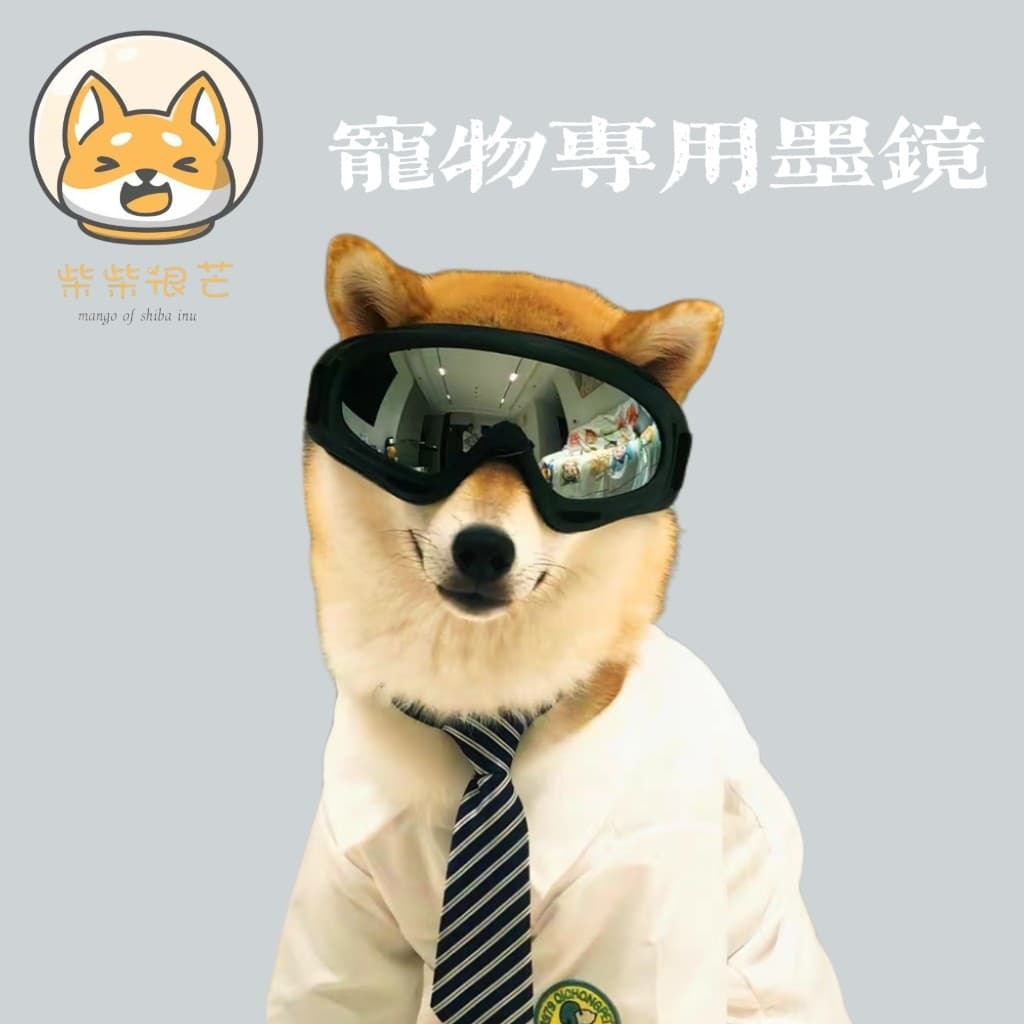 Óculos dedicados para cães Shiba Inu Acessórios Pequenos óculos de sol para ciclismo de tamanho médio Protetor solar à p