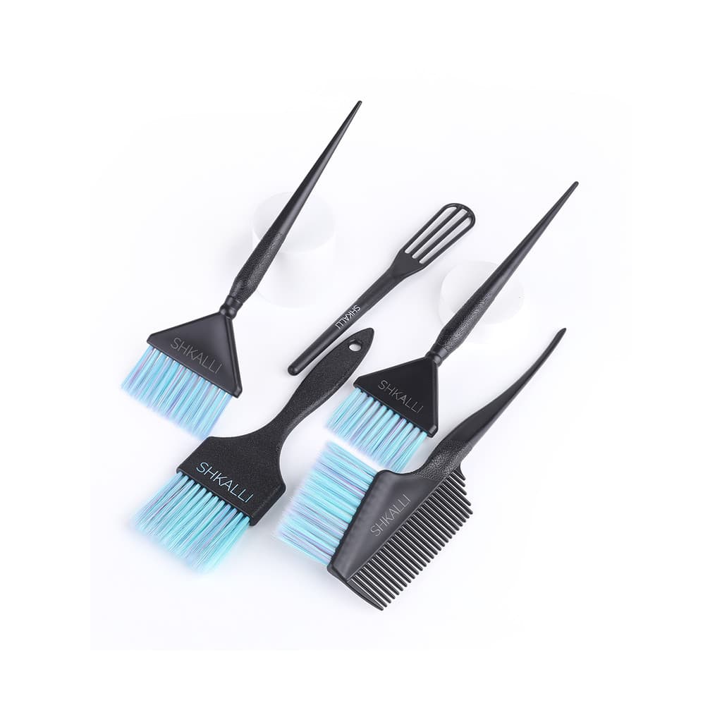Ferramenta profissional de tingimento de cabelo para estilista de cabelo Escova de tingimento de cabelo Escova de destaq