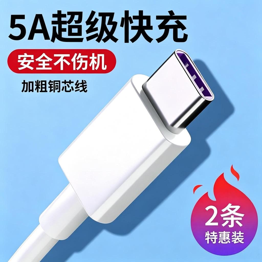 Adequado para Edifier Z2 Fone de ouvido Bluetooth typec Cabo de carregamento True Wireless mais pirulitos meio intra-aur