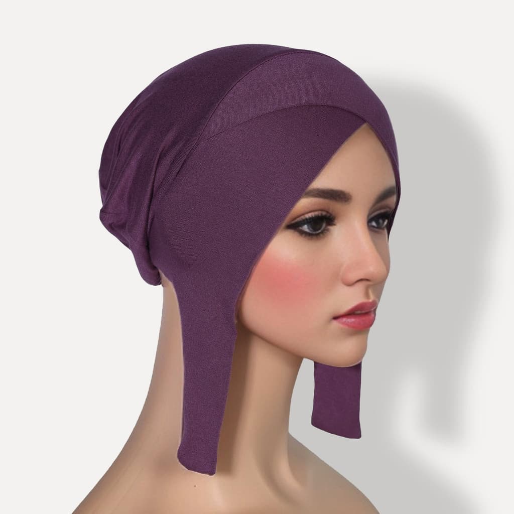 Boné turbante feminino multicolorido Modal novo estilo quatro estações tampa Base cruzada não pode pílula