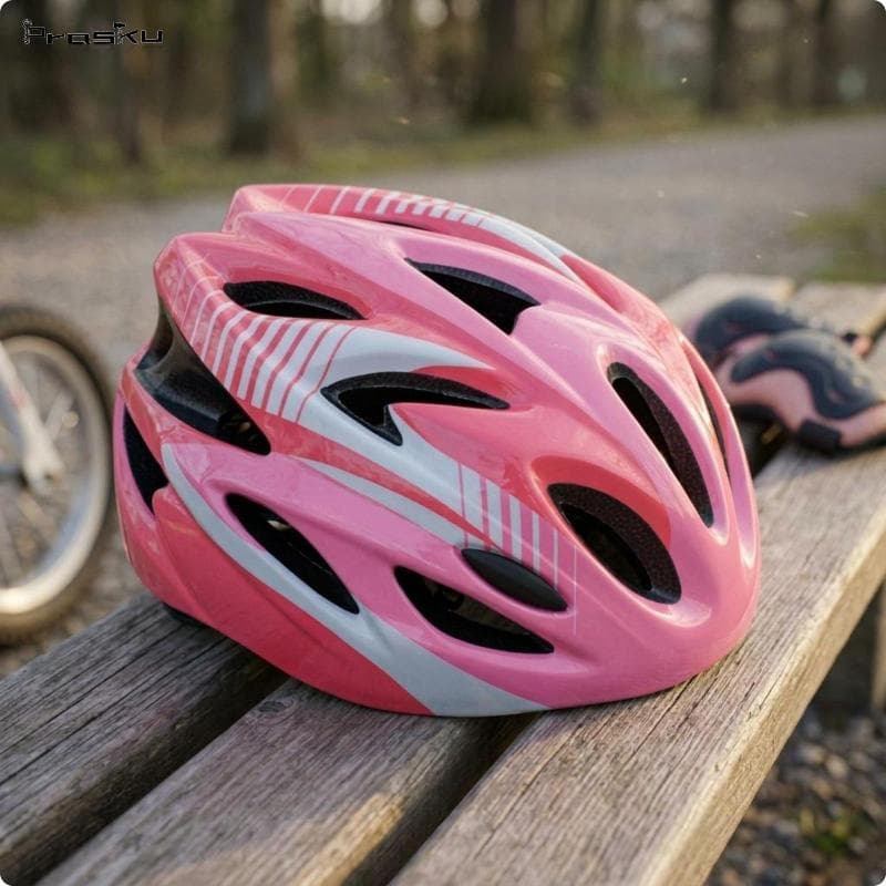 [stdzsw] Capacete De Segurança Infantil Com Absorção De Impacto Para Crianças Bicicleta Proteção Esportes Diários