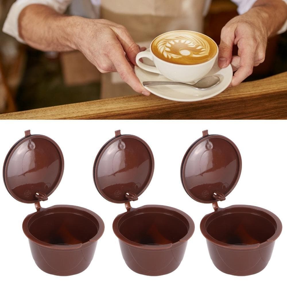 Vagens De Filtro De Café Recarregáveis , Cápsulas Reutilizáveis Com Design Reutilizável De Estrutura Recarregá