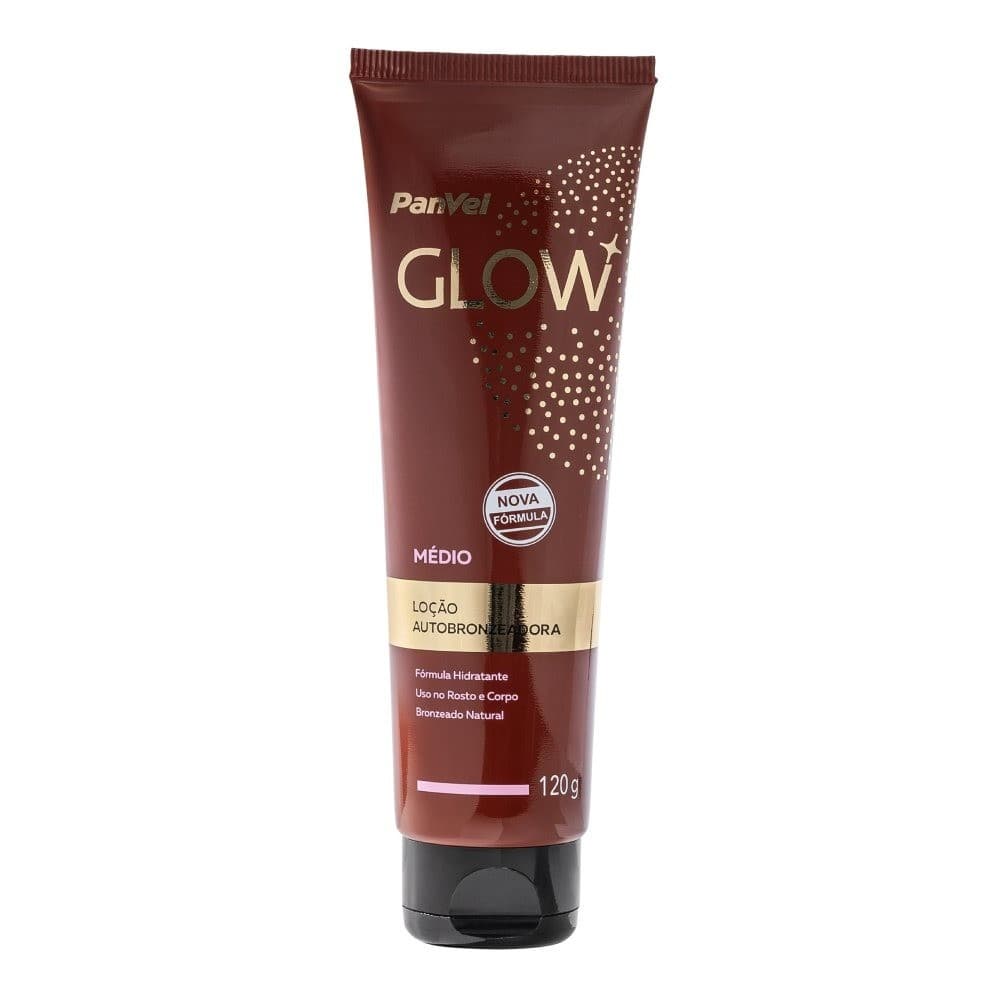 Loção Autobronzeadora Panvel Glow Médio 120g