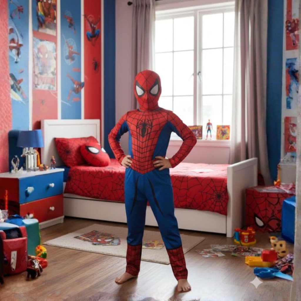 Fantasia Homem Aranha Infantil Festa De Criança Spiderman