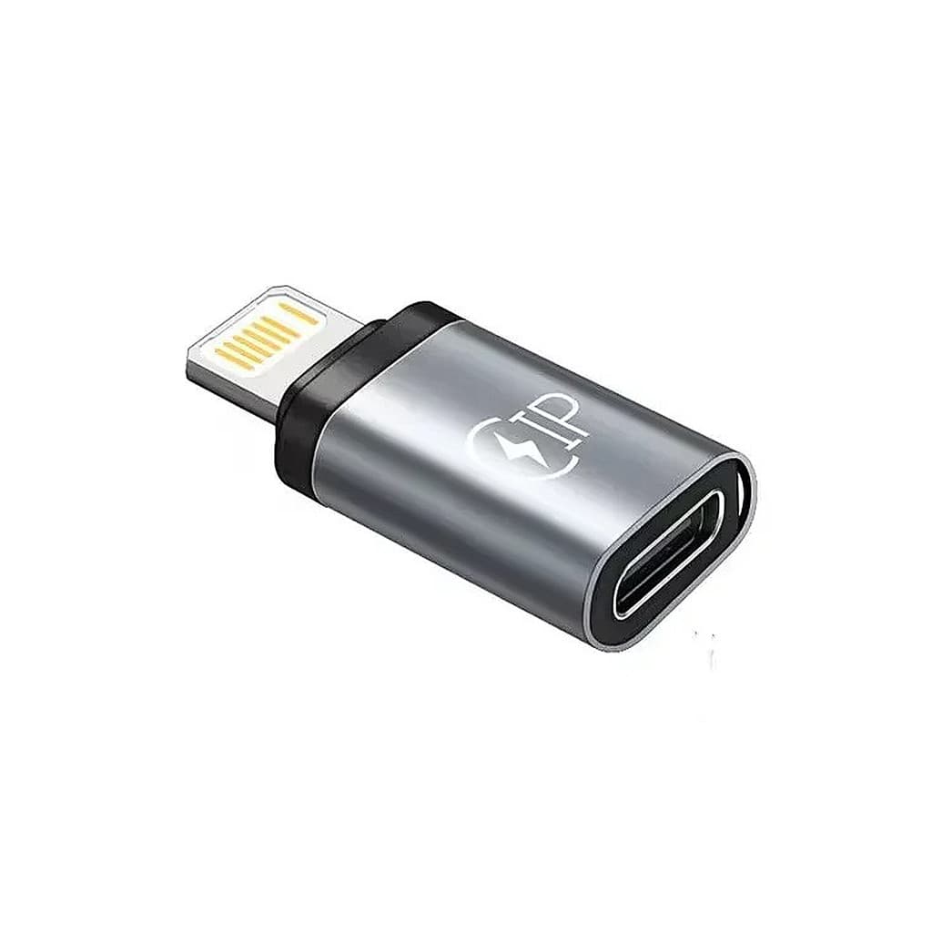 Adaptador Lightning Macho Para Tipo C Fêmea Compatível Apple