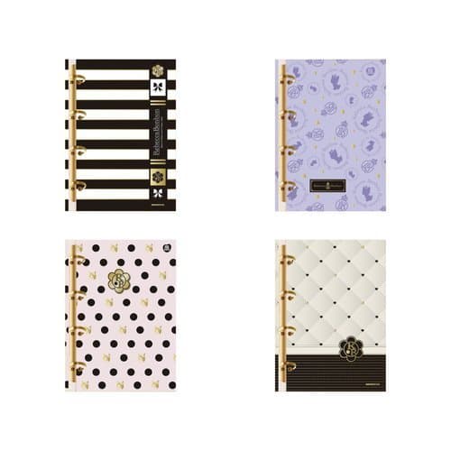 Caderno Argolado Escolar Rebecca Bonbon 160 Folhas Design Fofo Anotacoes Estudo Cores Sortidas