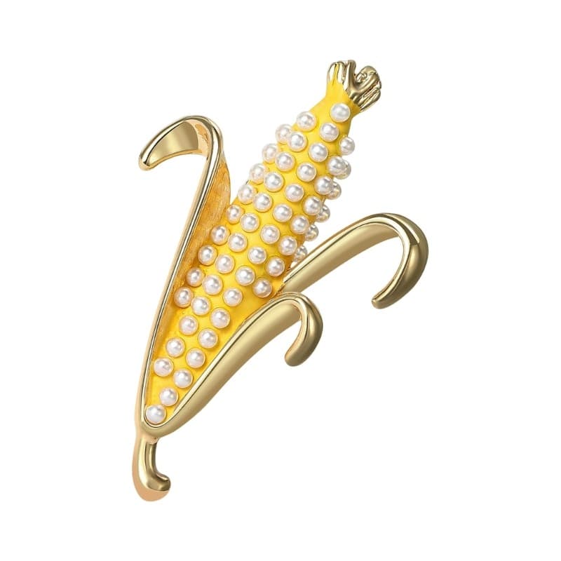 blg Charm Corn Inspirado Broche Rústico Designs Elegantes Para Qualquer Ocasião