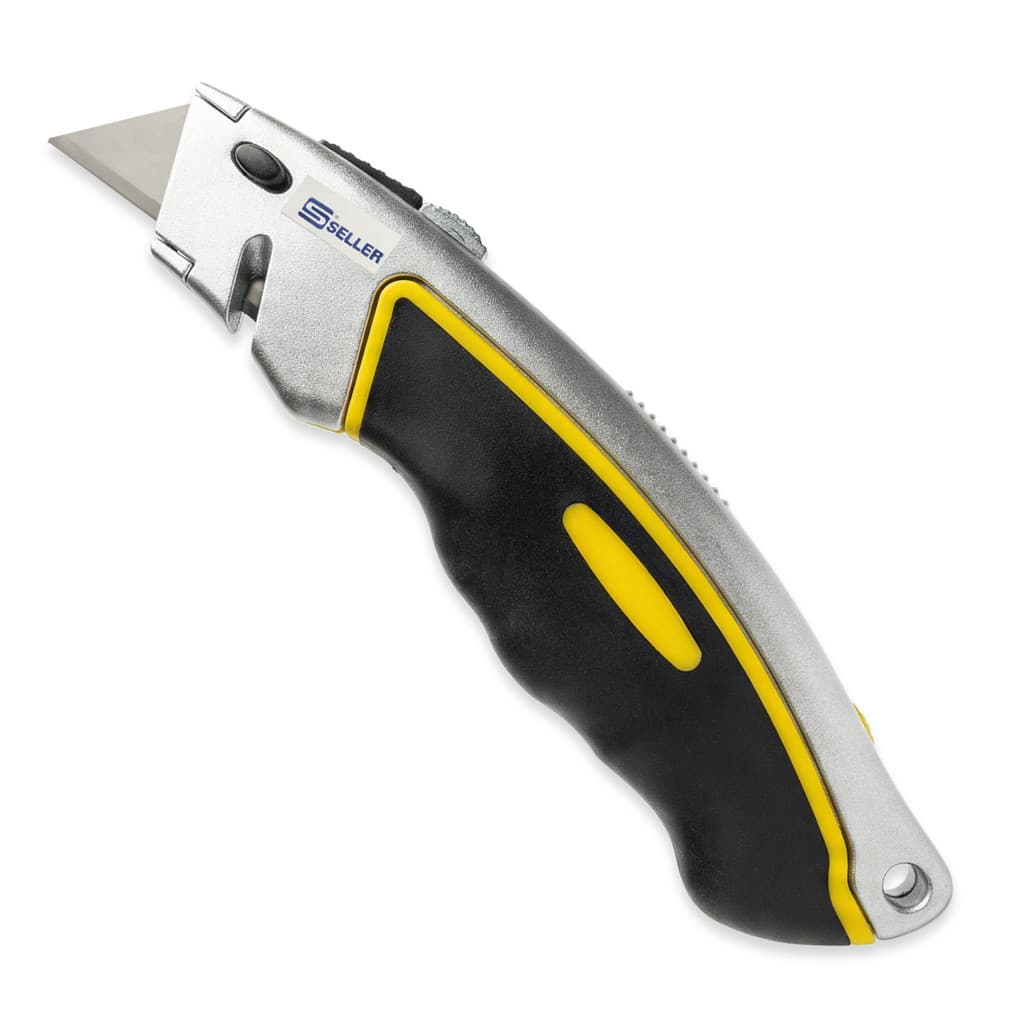 Estilete Profissional P-1000 Seller Extra-Pesad c/ Lâmina Trapezoidal
