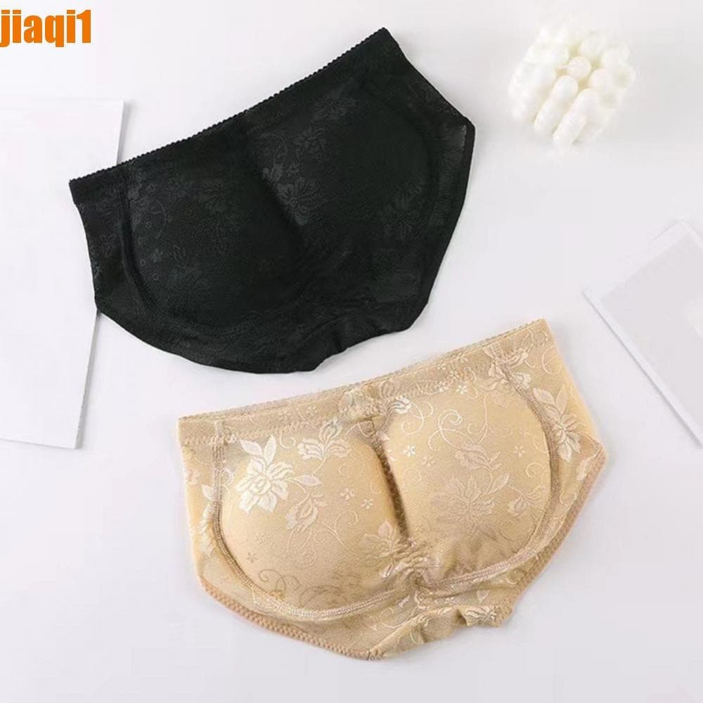 JIAQI1 Calcinha Modeladora De Quadril , Roupa Íntima Acolchoada Falso De Cintura Alta , Modelador Push Up Feminino Com N