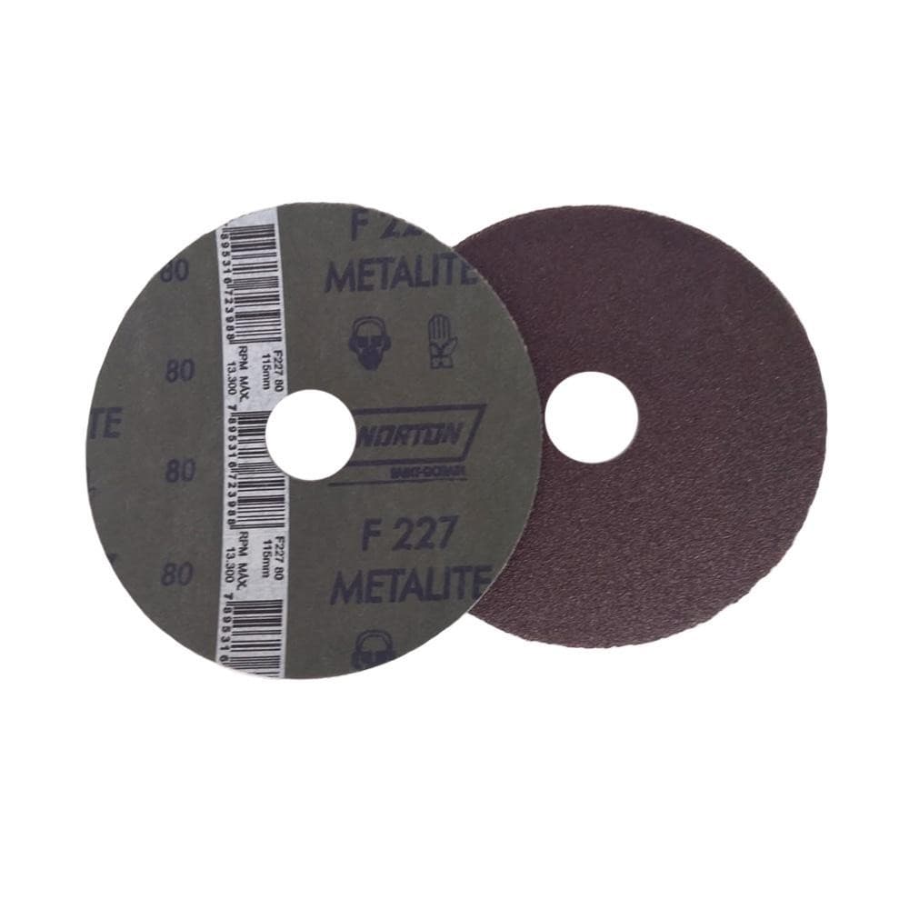 Disco de Lixa Norton 4".1/2" GR80 F-227